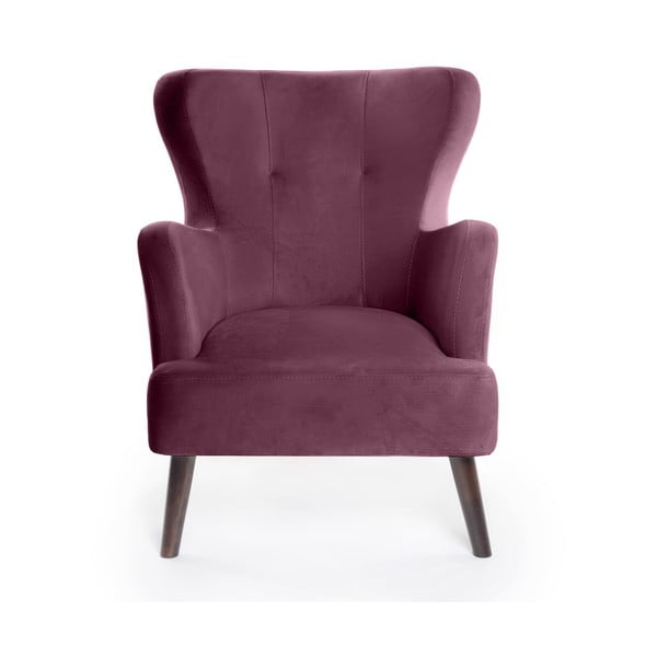 Iš velveto krėslas violetinės spalvos su atlošu Noemye – Bonami Selection-image-2