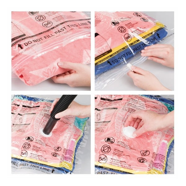 3 didelių "iDesign Storage" vakuuminių organizatorių rinkinys-image-2