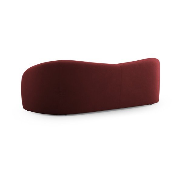 Sofa iš velveto bordo spalvos 237 cm Santi – Interieurs 86-image-3