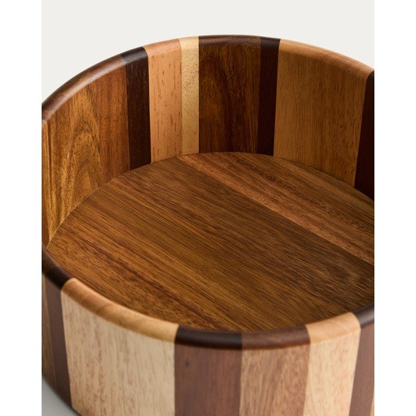 Skirta serviravimui natūralios spalvos iš medienos mažas dubuo Nover – Kave Home-image-2