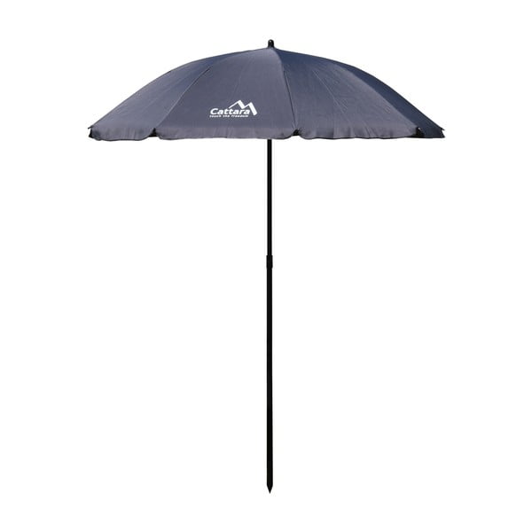 Pilkos spalvos sulankstomas skėtis Cattara Trieste, ø 160 cm