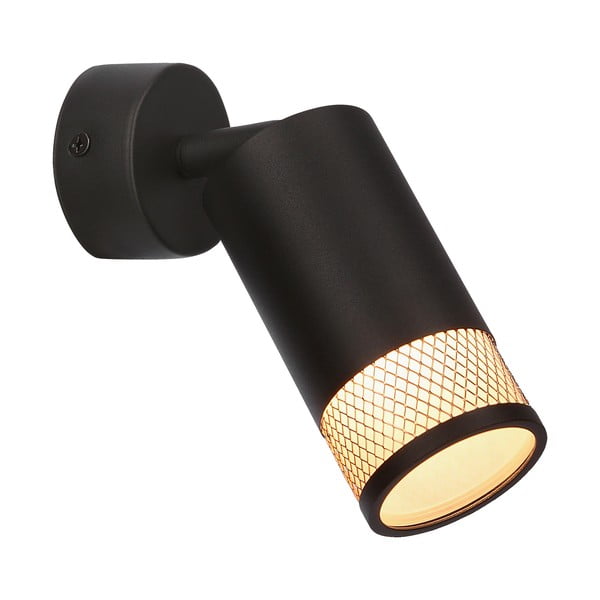 Sieninė lempa juodos spalvos Flin – Candellux Lighting