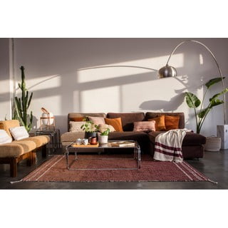 Iš medvilnės kilimas raudonos plytų spalvos 170x240 cm Twin Toffee – Lorena Canals