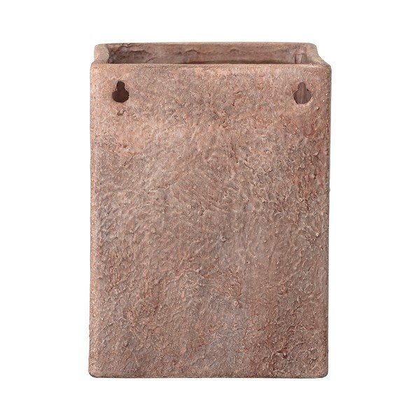 Rudas terakotos žibintas Bloomingville Ora, aukštis 20 cm-image-3