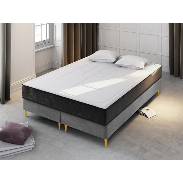 Dvipusis vidutinio kietumo čiužinys Milo Casa Fabio, 180 x 200 cm-image-1