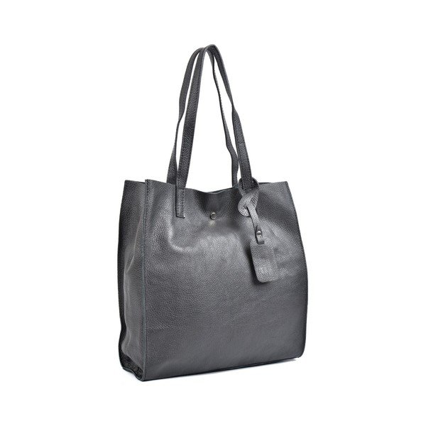 Juoda odinė Isabella Rhea Tote Bag-image-3