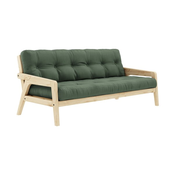 Sulankstoma sofa Karup Design Grab Natural Clear/Olive-image-3
