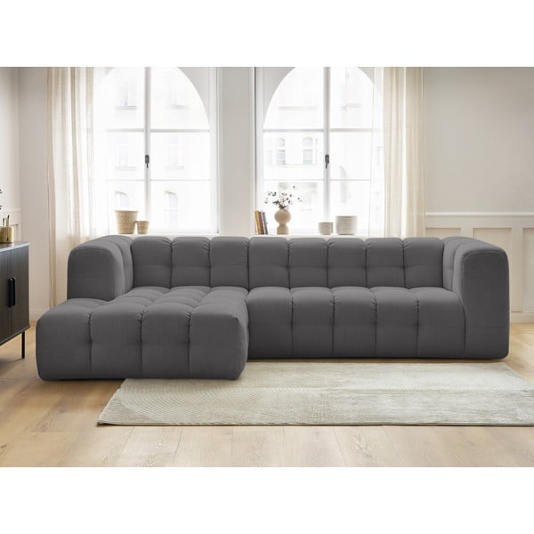 Kampinė sofa pilkos spalvos Cloud – Bobochic Paris-image-1