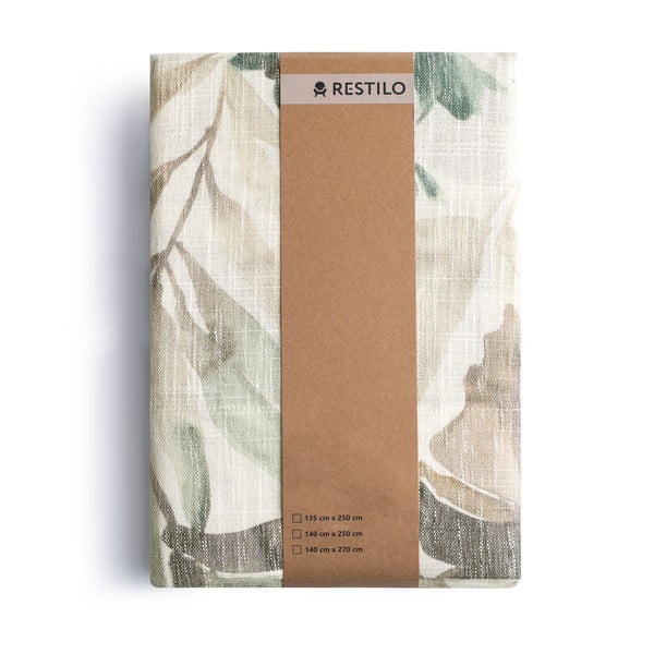 Kreminės spalvos/pilkai mėlynos spalvos užuolaida 135x250 cm Celesta – Restilo-image-4