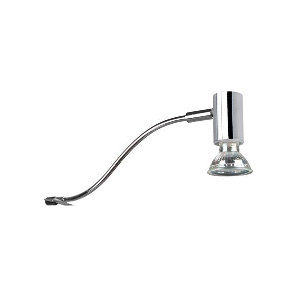 Blizgaus sidabro sieninis šviestuvas (ilgis 34 cm) Giada - Trio-image-3