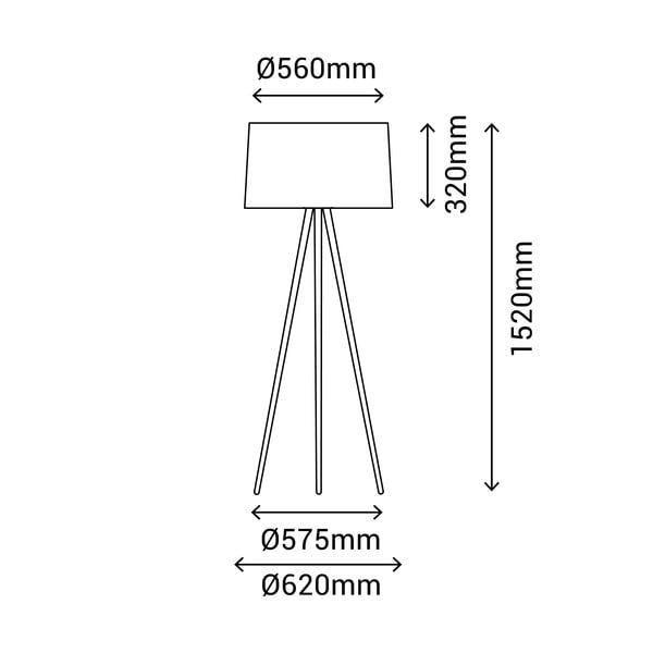 Pilkas toršeras SULION Bea, aukštis 152 cm-image-3
