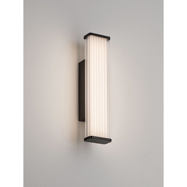 Matinės juodos spalvos iš metalo sieninė lempa LED Misty – Nova Luce-image-1