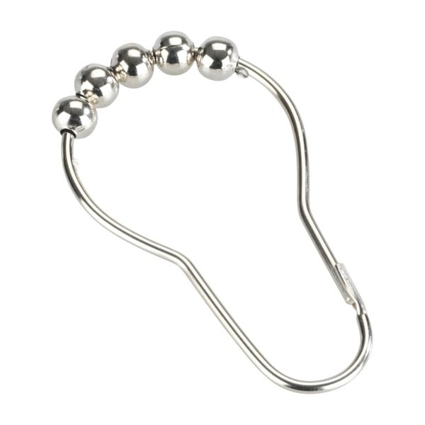 12 kabliukų rinkinys dušo užuolaidoms Wenko -image-4