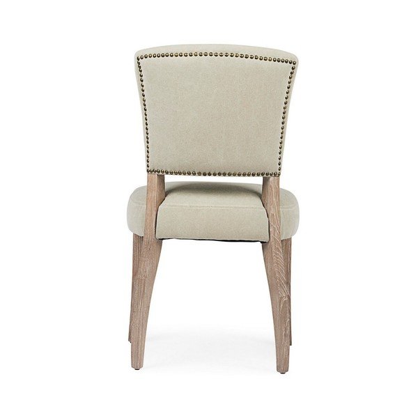 Smėlio spalvos iš audinio valgomojo kėdė Maratriz – Bizzotto-image-4