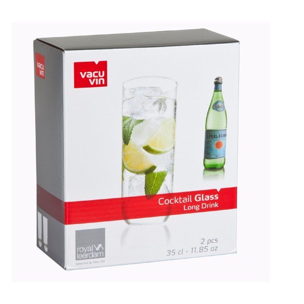 2 aukštų "Vacu Vin" stiklinių rinkinys, 350 ml-image-1