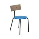Valgomojo kėdės mėlynos spalvos/natūralios spalvos 4 vnt. Koi – Hübsch