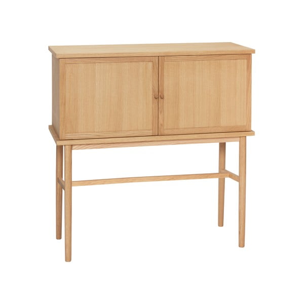 Spintelė natūralios spalvos iš ąžuolo 90x90 cm Dash – Hübsch-image-2