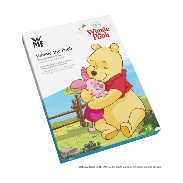 4 nerūdijančio plieno stalo įrankių rinkinys vaikams WMF Winnie the Pooh-image-1