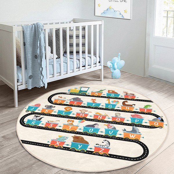 Vaikiškas kilimas ø 120 cm Comfort – Mila Home-image-3