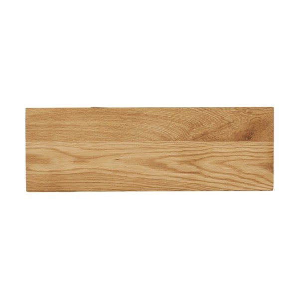 Šviesios natūralios spalvos iš ąžuolo masyvo sieninė lentyna 42,5 cm Calcata – House Nordic-image-4