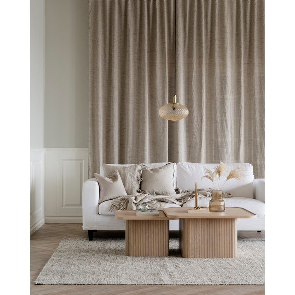 Natūralios ąžuolo medienos šoninis staliukas Rowico Sullivan, 60 x 60 cm-image-1