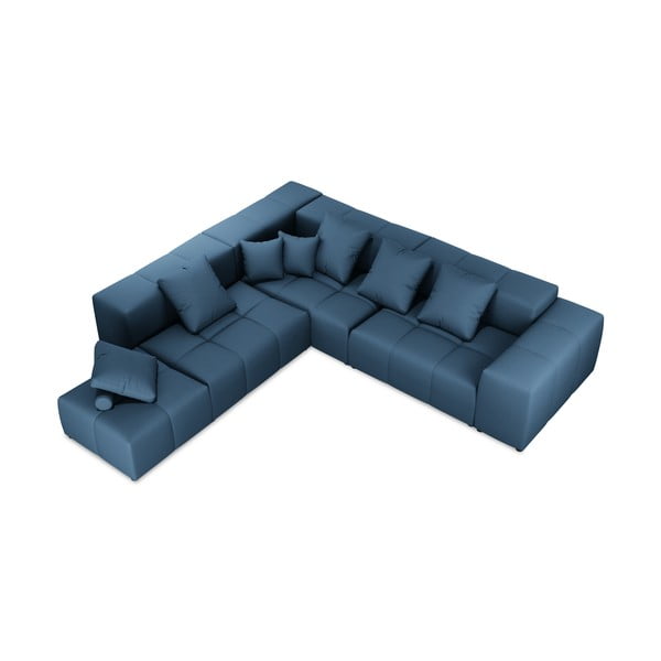 Mėlyna kampinė sofa (kintama) Rome - Cosmopolitan Design-image-2