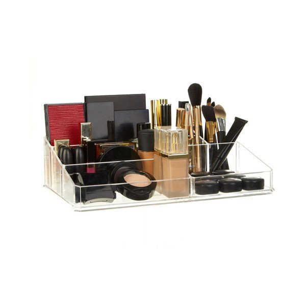 "Premier Housewares Met Clear 9 skyrių kosmetinė-image-4