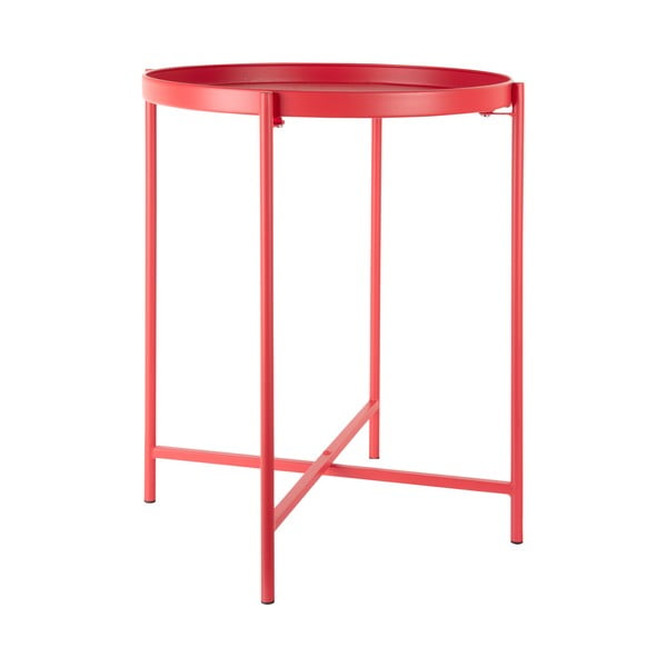 Iš metalo apvalios formos šoninis stalas ø 40 cm Meseta  – Leitmotiv