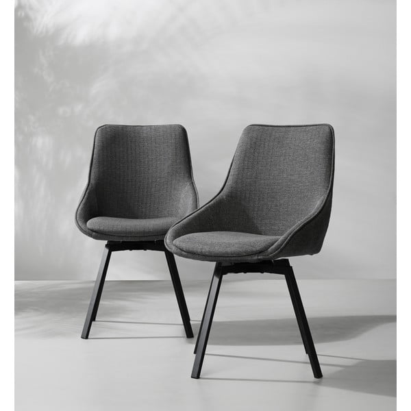 Pilka pasukama kėdė Rowico Alison-image-1