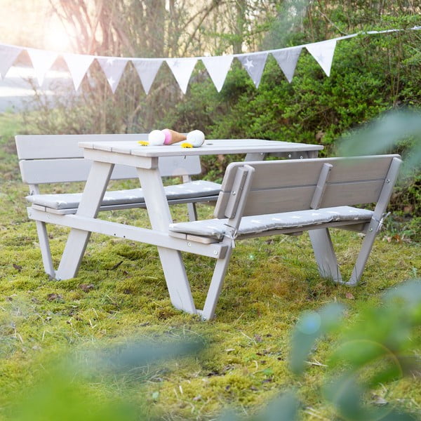 Vaikiškas sodo baldų komplektas Outdoor+ – Roba-image-1