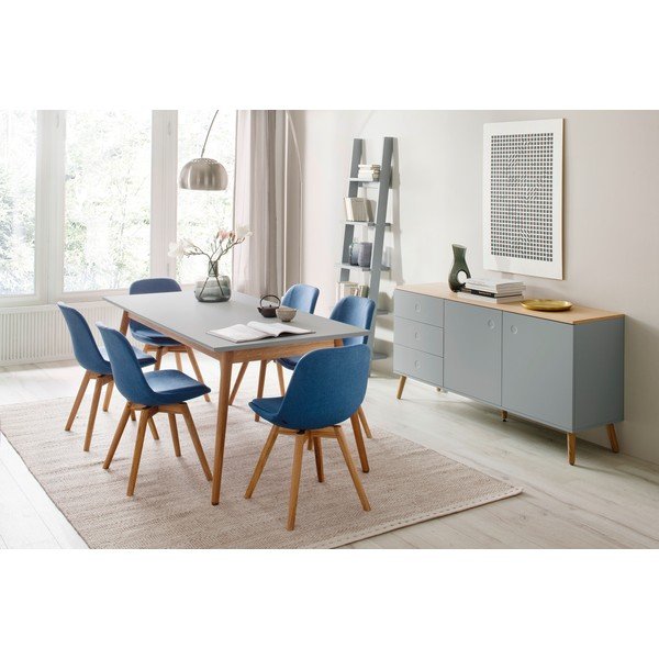 Pilka lentyna Tenzo Strada, 188 x 45 cm-image-2