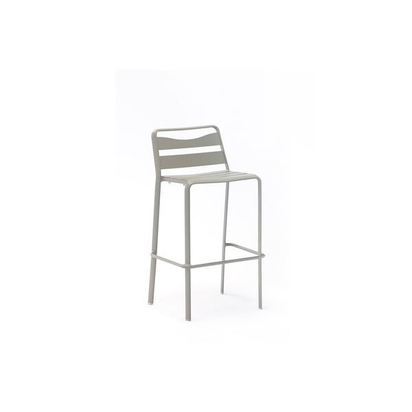 Metalinės sodo kėdės pilkos spalvos 2 vnt. Spring – Ezeis