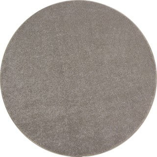 Apvalios formos kilimas šviesiai rudos spalvos ø 200 cm Ata – Ayyildiz Carpets