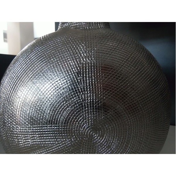 Baltos spalvos stalinis šviestuvas Fischer & Honsel Foro, aukštis 53 cm-image-2