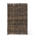 Juodas džiuto kilimas Flair Rugs Idris, 160 x 230 cm