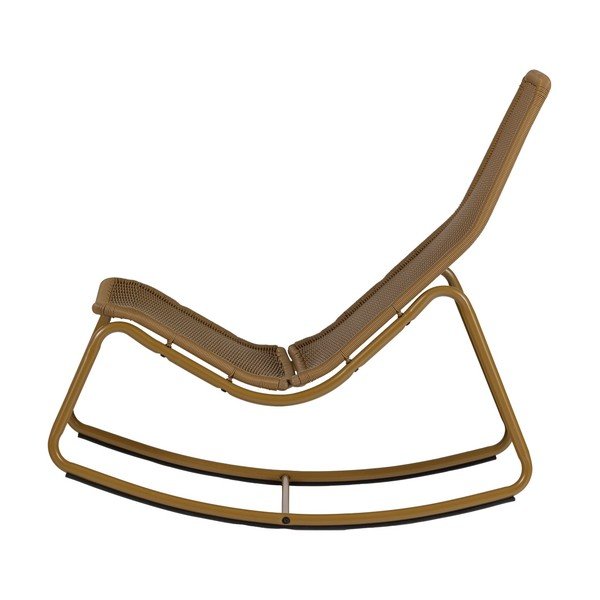 Ochros spalvos sodo krėslas dirbtinis rotangas Tom – WOOOD-image-2