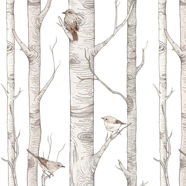 Vaikiški tapetai iš popieriaus 50 cm x 280 cm Scandinavian Forest – Dekornik