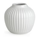 Balta keraminė vaza Kähler Design Hammershoi, aukštis 12,5 cm