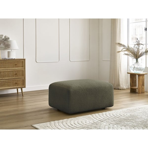 Iš boucle taburetė žalios spalvos Tina – Bobochic Paris-image-4
