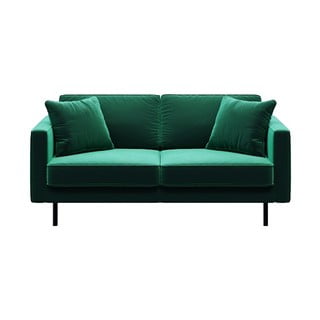 Žalia aksominė sofa MESONICA Kobo, 167 cm