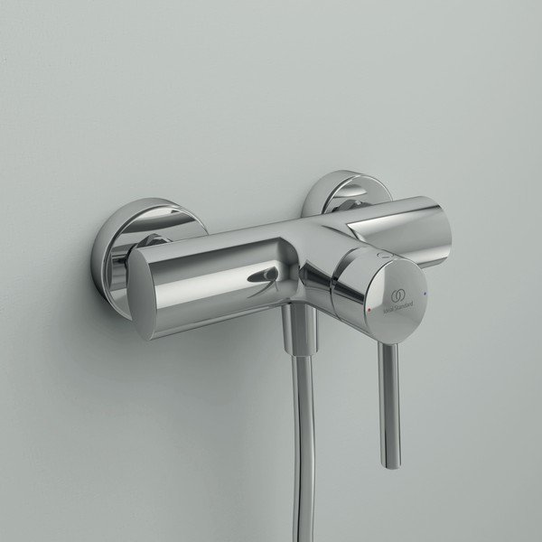Dušo kambariui/prie sienos čiaupas blizgios sidabrinės spalvos Ceraline – Ideal Standard-image-1