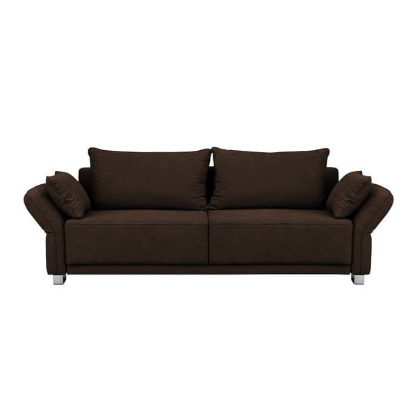 Rudos spalvos sofa-lova su dėže "Windsor & Co Sofas Casiopeia", 245 cm