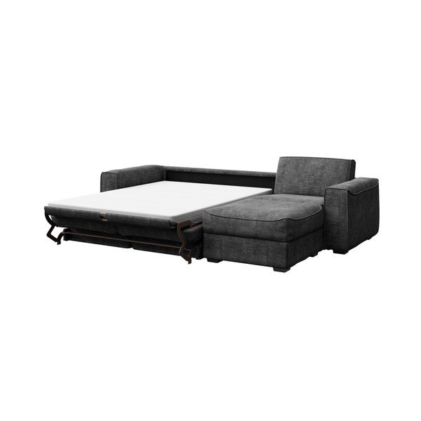 Tamsiai pilka sofa-lova MESONICA Munro, 308 cm-image-3