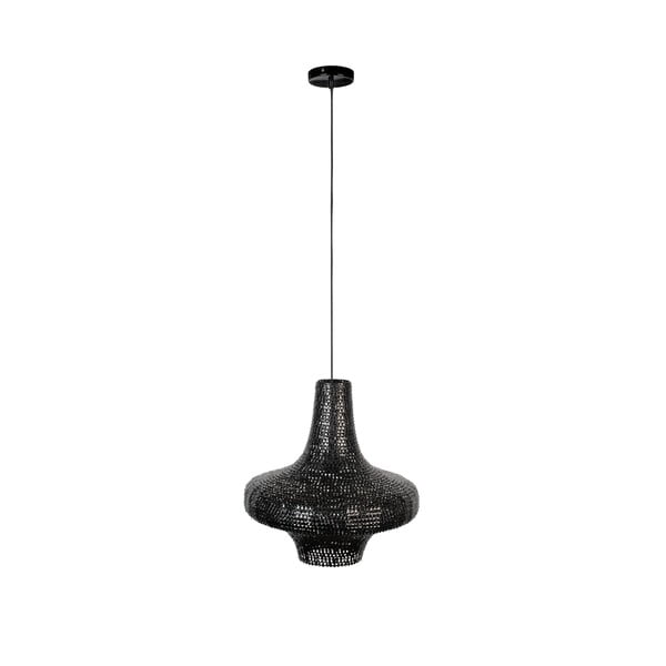 Juodas pakabinamas šviestuvas "Dutchbone Trooper", ø 45 cm