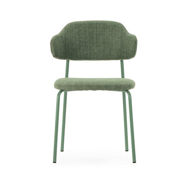 Žalios spalvos valgomojo kėdės 4 vnt. Adriel – Marckeric-image-2