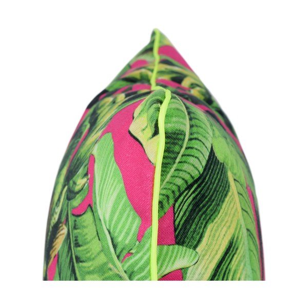 Medvilninis užvalkalas HF Living Pink Palm, 50 x 50 cm-image-2