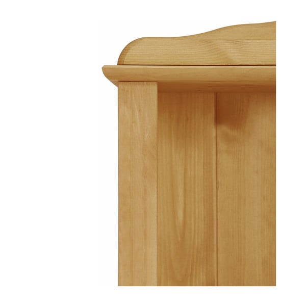 Iš pušies masyvo knygų spinta  natūralios spalvos 70x181 cm Ella – Støraa-image-4