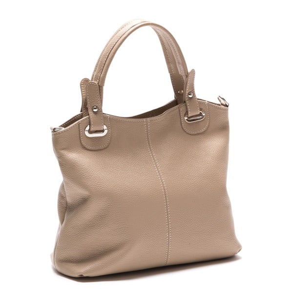 Pilkai ruda odinė rankinė Luisa Vannini Nena-image-2