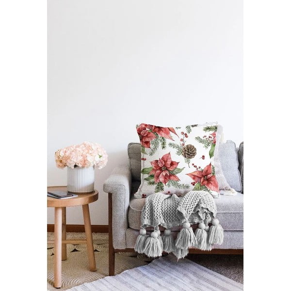 Dekoratyvinis pagalvės užvalkalas su Kalėdų motyvu 43x43 cm – Mila Home-image-2