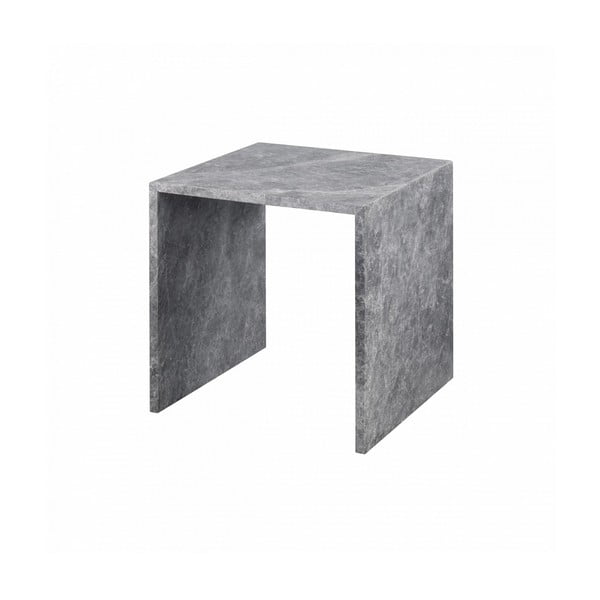 2 marmuriniai šoniniai staliukai 45x45 cm VARU - Blomus